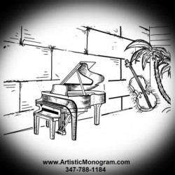 Monogram Piano at kotel 1